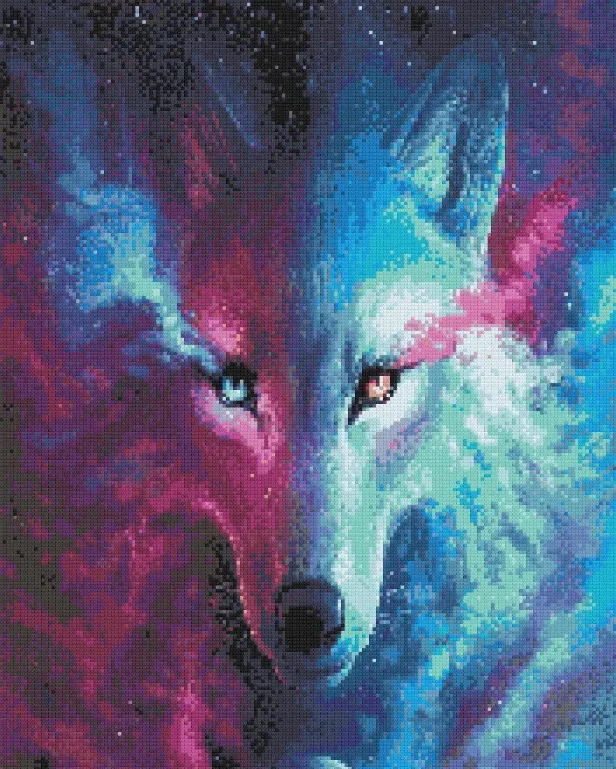 Astral Guardian 40x50cm - Timanttimaalaus