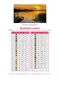 Thumbnail for Dockside Lantern timanttimaalauksen värikartta – 35 DMC-väriä