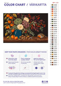 Thumbnail for Numeromaalaus: Värikartta ja ohjeet - Dordogne Bouquet, Late October 60x40cm