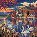 Thumbnail for Duddingston Reed Reflections, 50x50 cm timanttimaalaus – lopullisen kuvion esikatselu