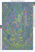 Thumbnail for Enchanted Forest Butterfly timanttimaalauksen liimapintainen canvas 40x60cm
