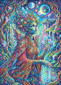 Thumbnail for Enchanted Forest Fairy Queen, 50x70 cm timanttimaalaus – lopullisen kuvion esikatselu