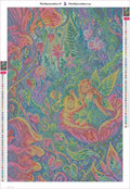 Thumbnail for Fairy Girl in Enchanted Forest timanttimaalauksen liimapintainen canvas 40x60cm