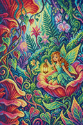 Thumbnail for Fairy Girl in Enchanted Forest, 40x60 cm timanttimaalaus – koko kuvion esikatselu ilman lähikuvaa