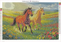 Thumbnail for Field Gallop timanttimaalauksen liimapintainen canvas 60x40cm