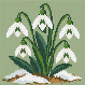 Thumbnail for First Snowdrops, 20x20 cm timanttimaalaus – lopullisen kuvion esikatselu