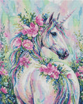 Thumbnail for Timanttikuvio - Floral Unicorn