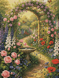 Thumbnail for Timanttikuvio - Flower Garden Path