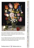 Thumbnail for Värikartta ja ohjeet - Flowers in a Glass 40x50cm