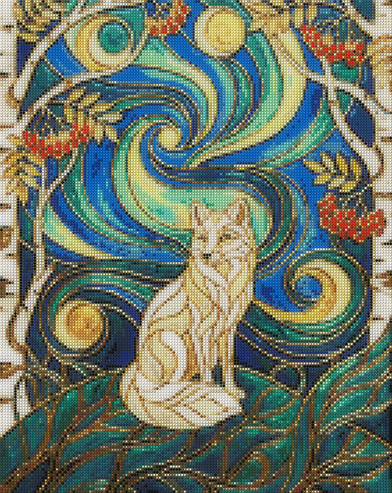 Timanttikuvio - Fox Cloisonne