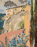 Thumbnail for Ranskalainen maisema, Roquebrune, Hjertén, 40x50 cm timanttimaalaus – lopullisen kuvion esikatselu