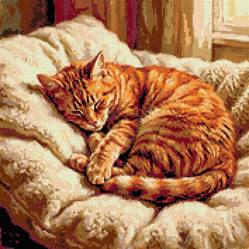 Timanttikuvio - Fuzzy Pillow