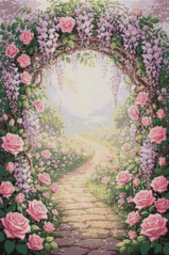 Timanttikuvio - Garden Pathway
