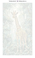 Thumbnail for Numeroitu kangas - Giraffe in Jungle 40x70cm