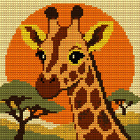 Thumbnail for Timanttikuvio - Giraffe Sunset