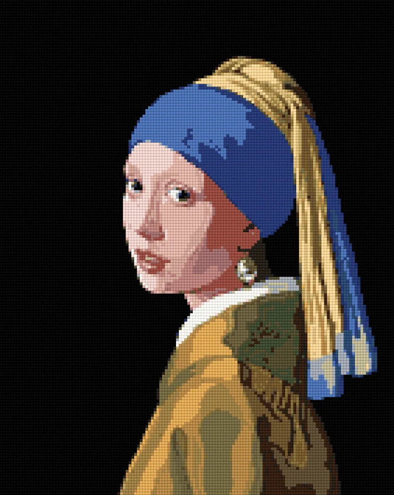 Timanttikuvio - Girl With A Pearl Earring