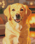 Thumbnail for Timanttikuvio - Golden Retriever