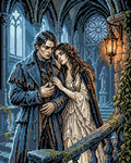 Thumbnail for Gothic Lovers in Ruins, 40x50 cm timanttimaalaus – lopullisen kuvion esikatselu
