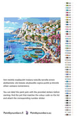 Thumbnail for Värikartta ja ohjeet - Greek Harbor and Village 50x40cm
