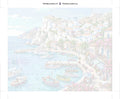 Thumbnail for Numeroitu kangas - Greek Harbor and Village 50x40cm
