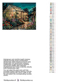 Thumbnail for Värikartta ja ohjeet - Greenhouse at Night 2 50x40cm