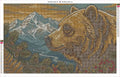 Thumbnail for Grizzly Profile timanttimaalauksen liimapintainen canvas 80x50cm