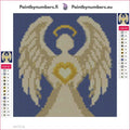 Thumbnail for Guardian Angel timanttimaalauksen liimapintainen canvas 20x20cm