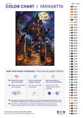 Thumbnail for Numeromaalaus: Värikartta ja ohjeet - Haunted House on the Hill 50x70cm