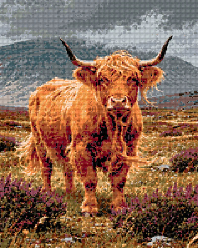 Timanttikuvio - Heather and Horns