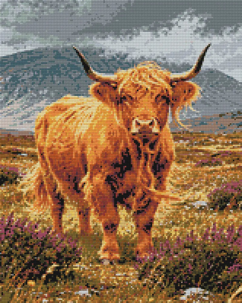 Timanttikuvio - Heather and Horns