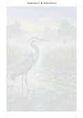 Thumbnail for Numeroitu kangas - Heron in Marsh 40x60cm