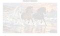 Thumbnail for Numeromaalaus: Numeroitu kangas - Horses in the Surf 70x40cm