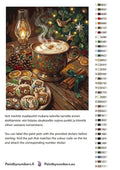 Thumbnail for Värikartta ja ohjeet - Hot Chocolate and Christmas Cookies 40x50cm