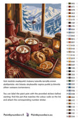 Thumbnail for Värikartta ja ohjeet - Hot Chocolate and Pastries 30x40cm