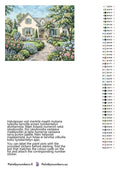 Thumbnail for Värikartta ja ohjeet - House with Flower Garden 50x40cm