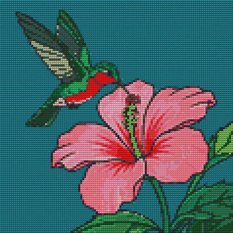 Timanttikuvio - Hummingbird Harmony