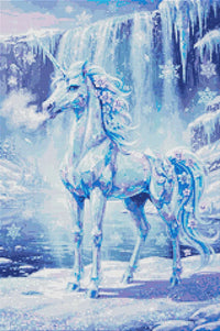 Thumbnail for Timanttikuvio - Ice Crystal Unicorn