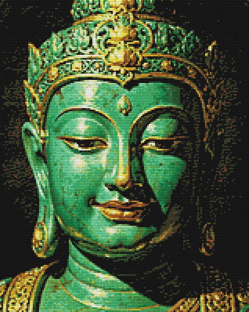 Timanttikuvio - Jade Buddha