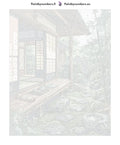 Thumbnail for Numeroitu kangas - Japanese House and Garden 40x50cm