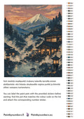 Thumbnail for Värikartta ja ohjeet - Japanese Onsen and Mountain 40x50cm