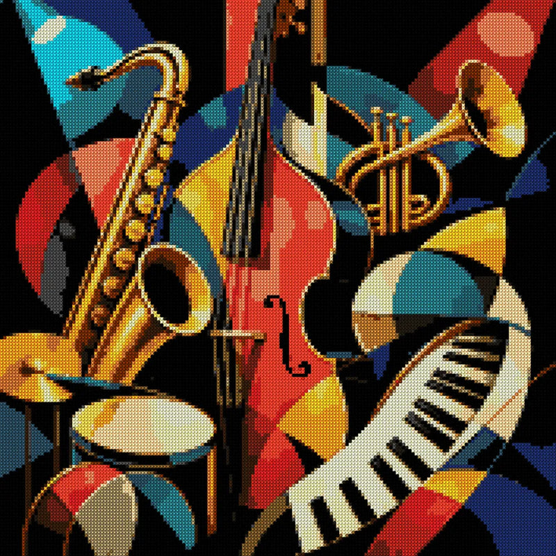 Timanttikuvio - Jazz Instruments