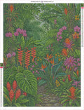 Thumbnail for Jungle Path timanttimaalauksen liimapintainen canvas 60x80cm