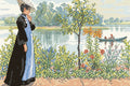 Thumbnail for Karin rannalla, Larsson, 60x40 cm timanttimaalaus – lopullisen kuvion esikatselu