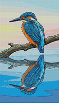 Thumbnail for Kuningaskalastaja timanttimaalaus esikatselu