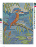 Thumbnail for Kingfisher Pond timanttimaalauksen liimapintainen canvas 30x40cm