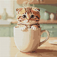 Thumbnail for Timanttikuvio - Kitten in a Cup