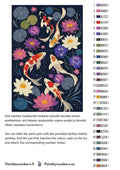 Thumbnail for Värikartta ja ohjeet - Koi Fish and Water Lilies 40x60cm