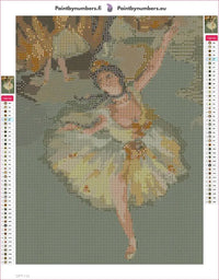 Thumbnail for L Etoile The Star timanttimaalauksen liimapintainen canvas 30x40cm