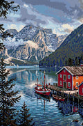 Thumbnail for Timanttikuvio - Lake Boathouse