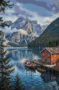 Thumbnail for Timanttikuvio - Lake Boathouse